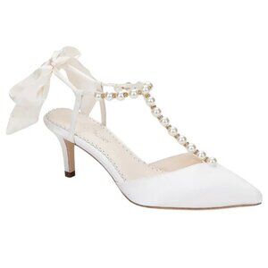 NEW!!! Bella Belle LUCIA (IVORY) Wedding Bridal Shoes Heels US Size 6 IVORY